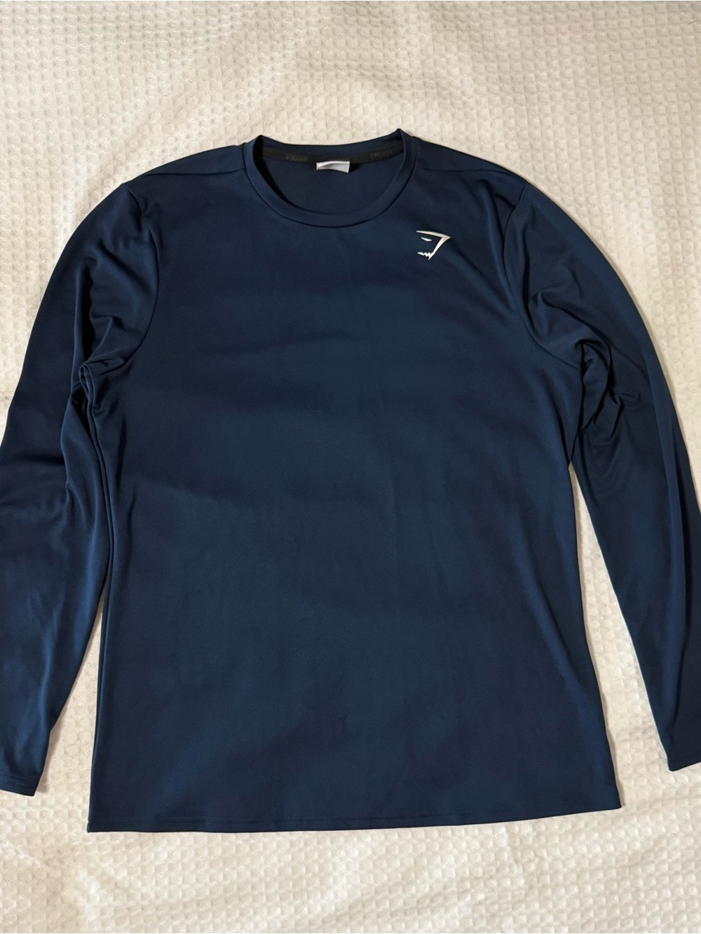 Gymshark Arrival Men’s Long Sleeve Crew Neck Shirt - Navy